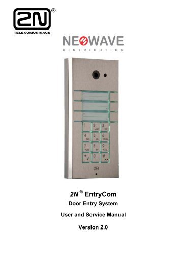 2N EntryCom User Manual - Came UK