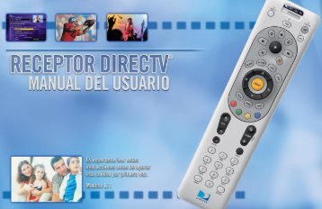 Decodificador DIRECTVÂ®: Manual del usuario. Modelo L11