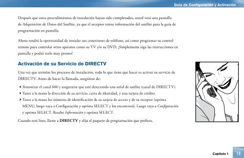 Decodificador DIRECTVÂ®: Manual del usuario. Modelo L11