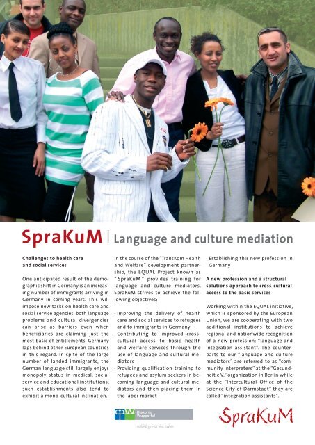 SpraKuM | Language and culture mediation - Transkom