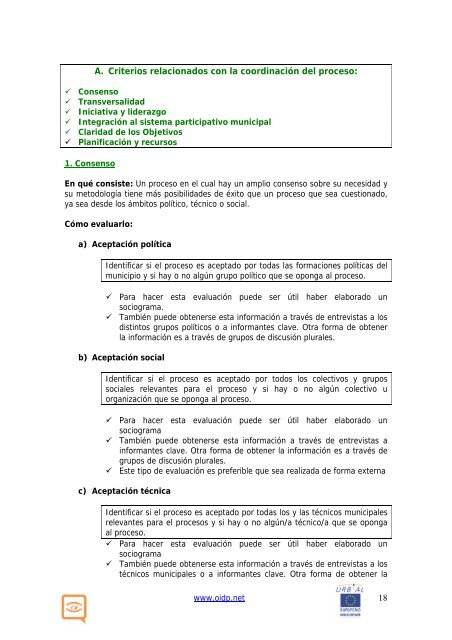 guía práctica evaluación de procesos participativos - Red Cimas