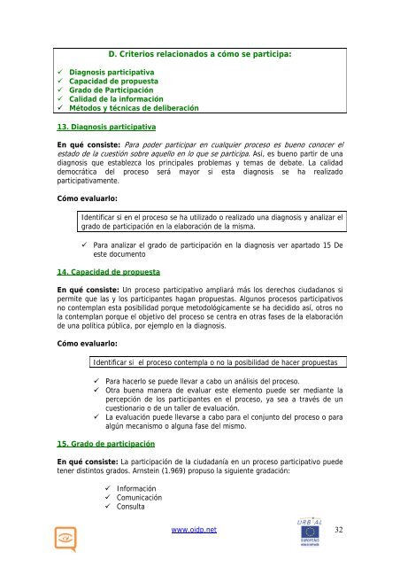 guía práctica evaluación de procesos participativos - Red Cimas