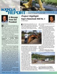 January - Koga Engineering & Construction, Inc.