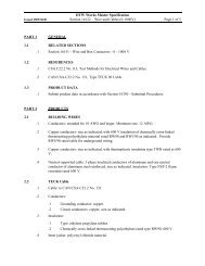 DTW Works Master Specification Section 16122 â Wire and Cables ...