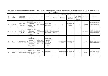 PT R1 2010 - Mec. de ridicat - iscir