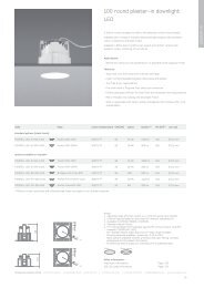 100 round plaster-in downlight LED - whitegoods lighting