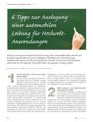 6 Tipps zur Auslegung einer automobilen Leitung fÃ¼r Hochvolt ...