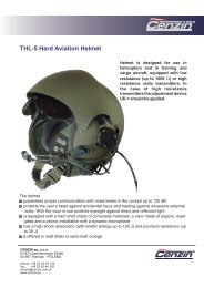 117. THL-5 Hard Aviation Helmet - Cenzin
