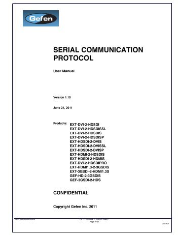 Serial Communication