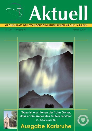 Ausgabe Karlsruhe - Evangelisch-Lutherische Gemeinde