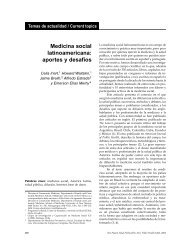 Medicina social latinoamericana - MÃ©decins du Monde