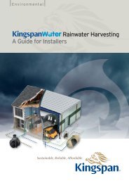 KW Installer Guide:Nov10 - Kingspan Water