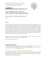 Acute Multidimensional Poverty: A New Index for Developing ... - OPHI