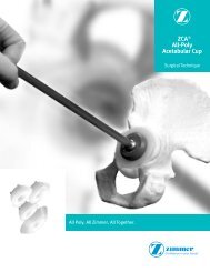 ZCAÂ® All-Poly Acetabular Cup