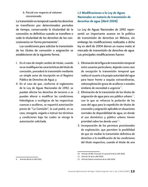 La demanda de transmisiÃ³n de derechos de agua en ... - CONAGUA