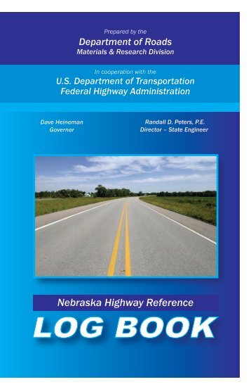 Log Book - Nebraska Department of Roads