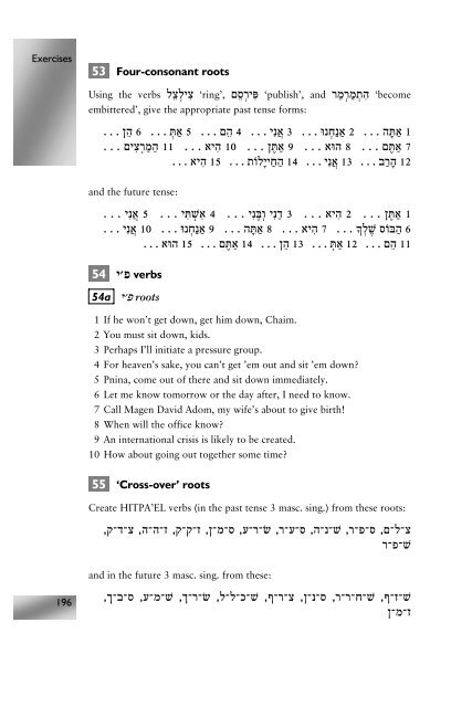 Modern Hebrew: An Essential Grammar