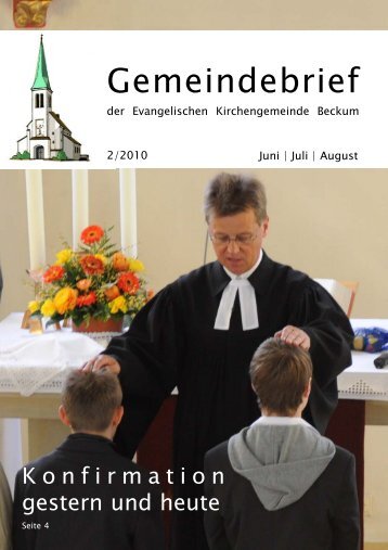 Zur direkten Ansicht des neuen Gemeindebriefes - Evangelische ...