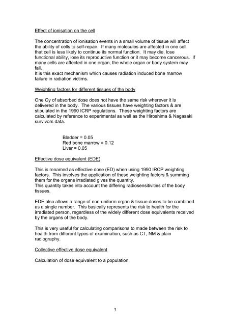 Dosimetry introduction