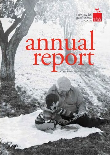 Public Trust - Annual Report 2011 - Crown Ownership Monitoring Unit