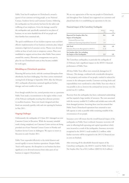 Public Trust - Annual Report 2011 - Crown Ownership Monitoring Unit