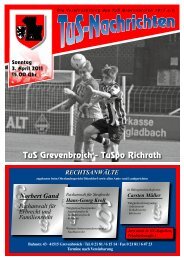 Ausgabe - TuS Grevenbroich