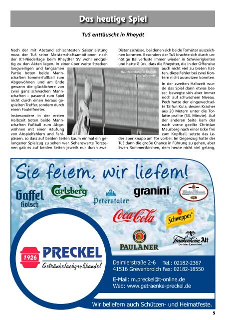 Ausgabe - TuS Grevenbroich