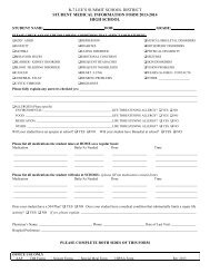 High School Student Medical Information Forms - Lee's Summit R-7 ...