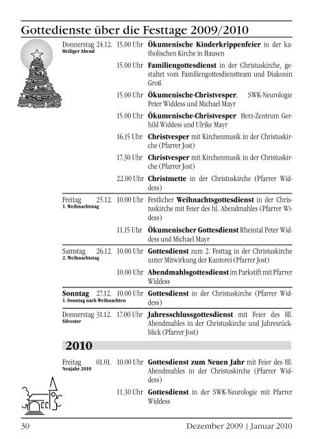 Januar 2010 - Evangelische Kirchengemeinde Bad Krozingen