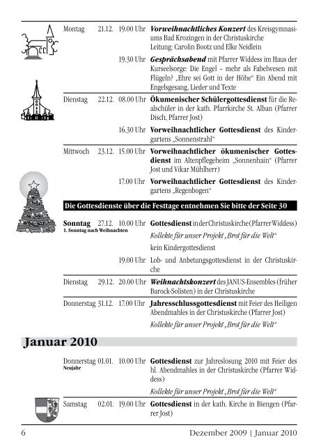 Januar 2010 - Evangelische Kirchengemeinde Bad Krozingen