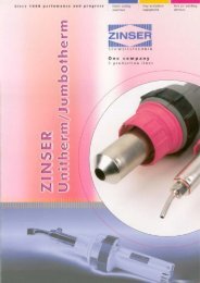 Brochure Unitherm / Jumbotherm - Zinser Schweisstechnik GmbH