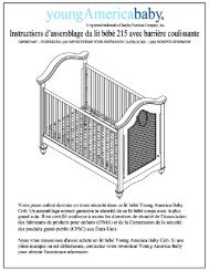 L:Instruction Sheetsâ-216 Generic Crib ... - Stanley Furniture