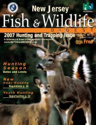 2007 NJ hunting digest web version - State of New Jersey
