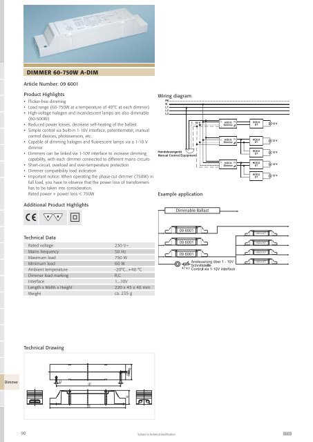 Lighting Electronics | 2007/08 - National Lamps and Components