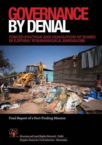 Final fact-finding Report on Forced Evictions in ... - hic-sarp.org