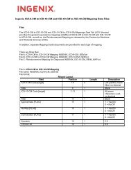 Ingenix ICD-9-CM to ICD-10-CM and ICD-10-CM to ICD-10-CM