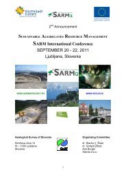 SARM International Conference SEPTEMBER 20 - 22, 2011 ...