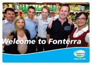 Welcome to Fonterra