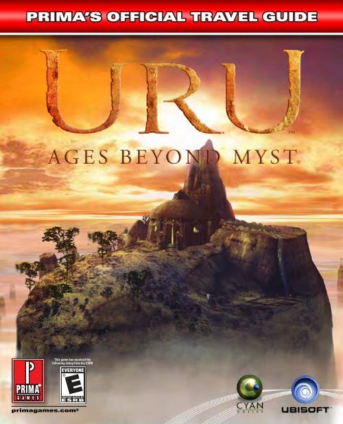 URU Ages Beyond Myst Prima Official eGuide - All Things Uru