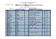 PERSONALE DOCENTE A038 FISICA N. POSTI VERBALE N. Del ...