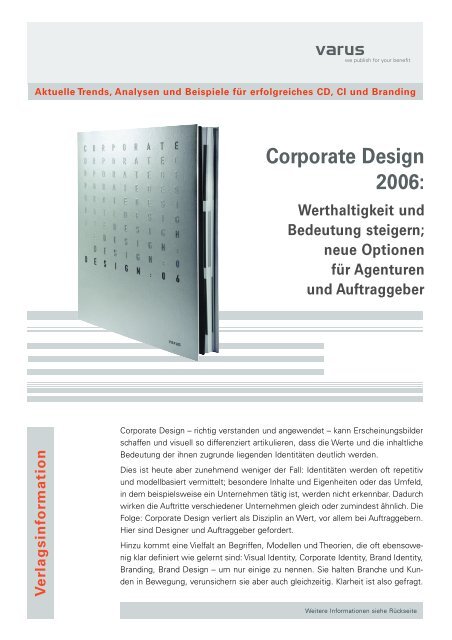 Corporate Design 2006: