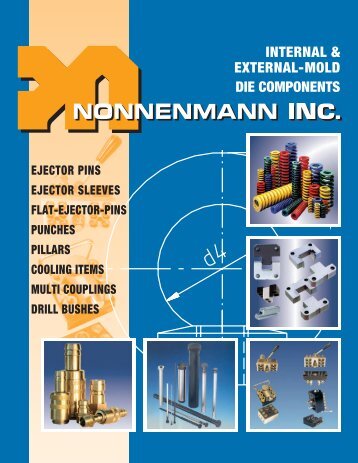 Black Nitrided Ejector Pins - Nonnenmann Inc.