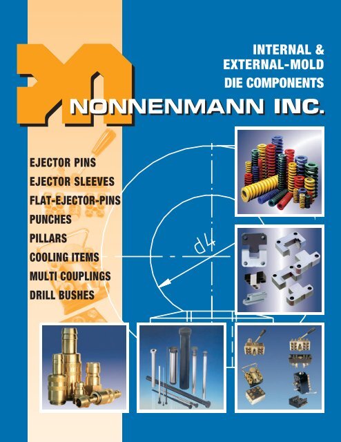 Black Nitrided Ejector Pins - Nonnenmann Inc.