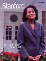 Summer 1999 – Issue 55 - Stanford Lawyer - Stanford University