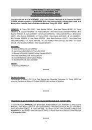 1 COMPTE-RENDU de la Séance du CONSEIL MUNICIPAL du 26 ...