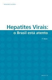 Hepatites Virais: o Brasil está atento - Ministério da Saúde