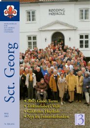 • 2003 Good Turns • Trekantløbet i Vejle • Gildernes Højskole • Nyt ...