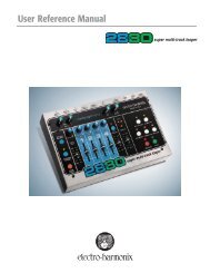 2880 - Instructions (PDF) - Electro-Harmonix