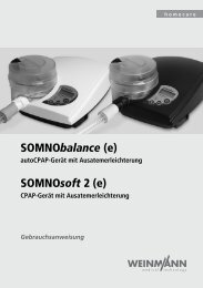 SOMNObalance (e) SOMNOsoft 2 (e) - Nord Service Projects GmbH