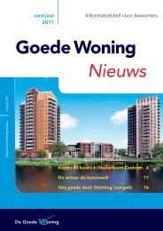 Nieuws Goede Woning - De Goede Woning